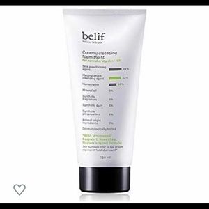 belif creamy cleansing foam moist